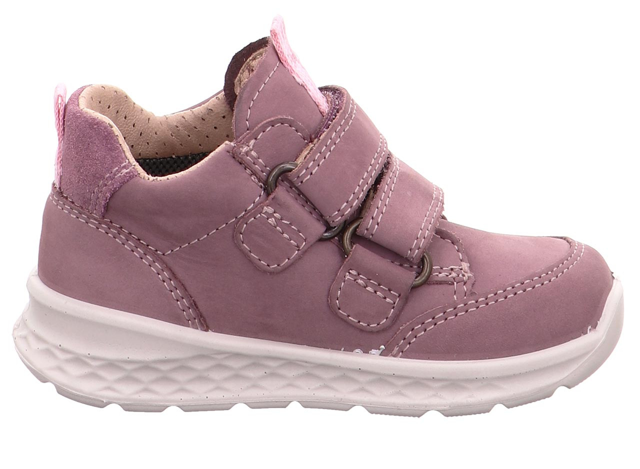 BREEZE - Lila/Rosa Sneaker low mit Klettverschluss