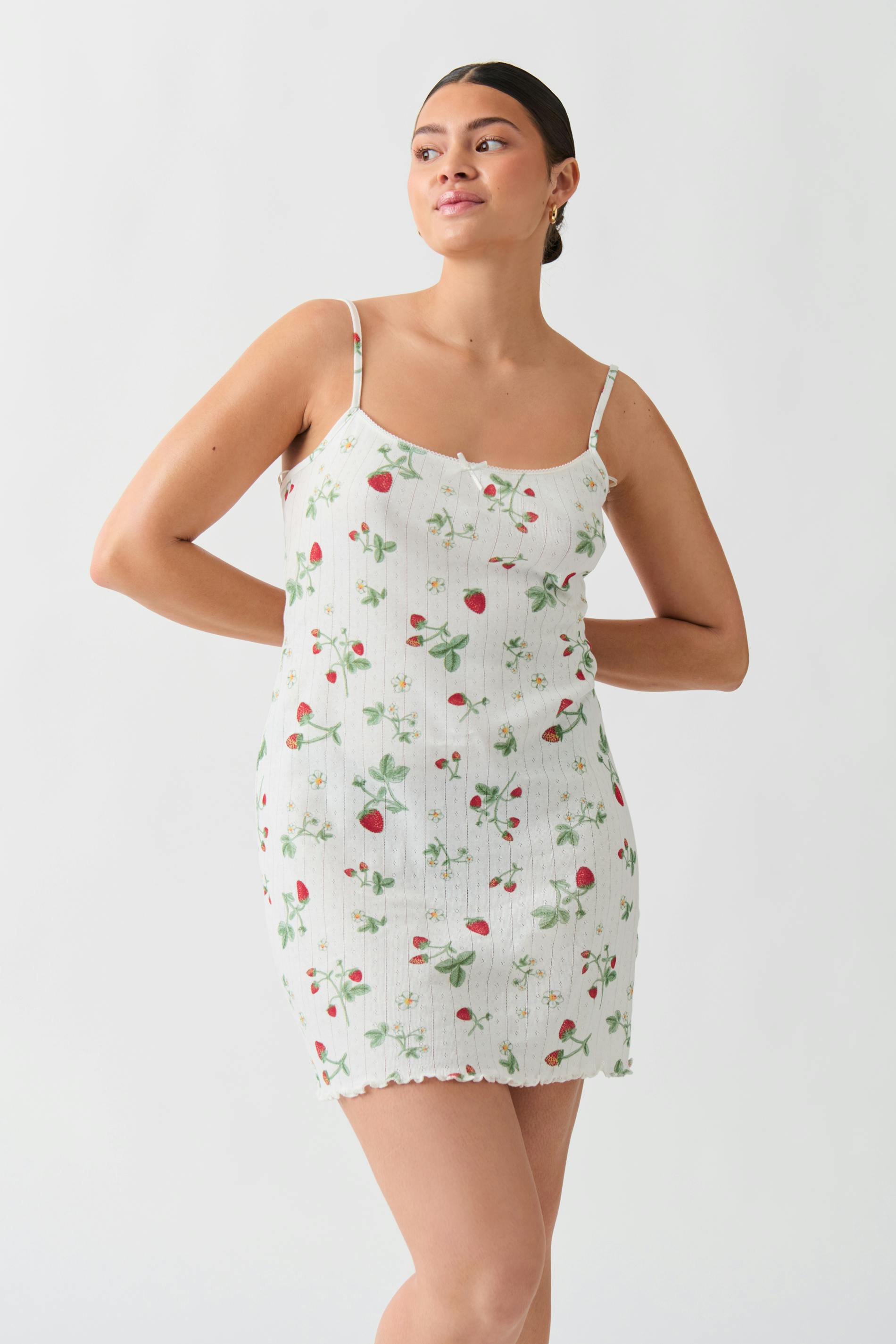 Pointelle dress