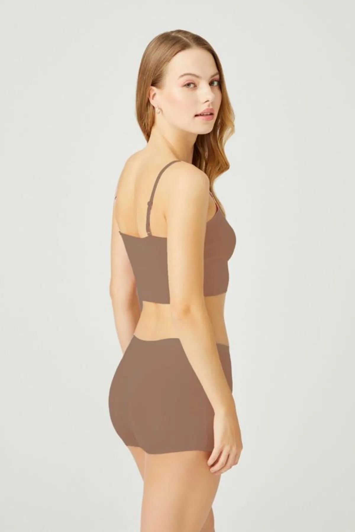 Cottonhill  Basic Laser Cut Nahtlose Damen-Boxerhöschen, 3er-Pack – 2