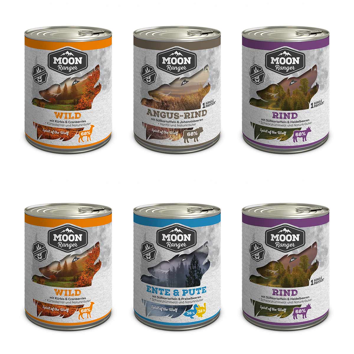 MOON Ranger Mixpaket 6x800g günstig kaufen