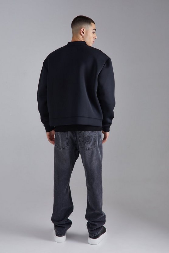 Kastige Oversize Scuba Bomberjacke