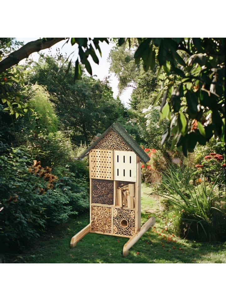 kobolo Gartendekoration BEEHAPPY100 in Braun günstig kaufen onesize