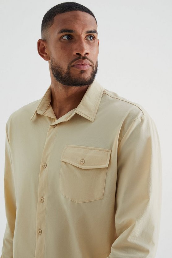 Tall smartes Stretch Utility-Overshirt