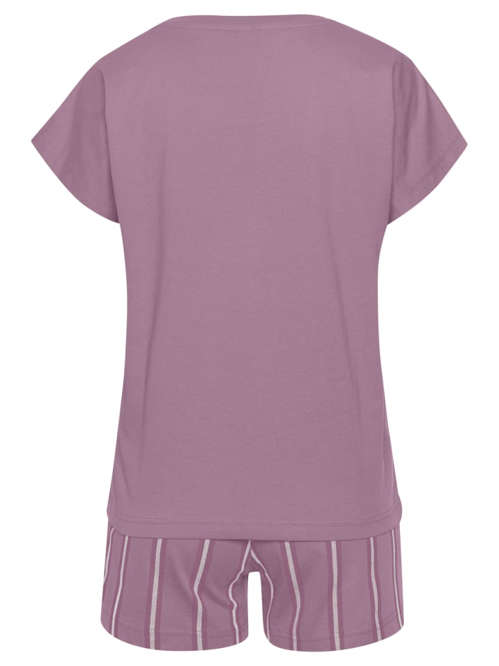 VIVANCE DREAMS Shorty in mauve gestreift günstig kaufen