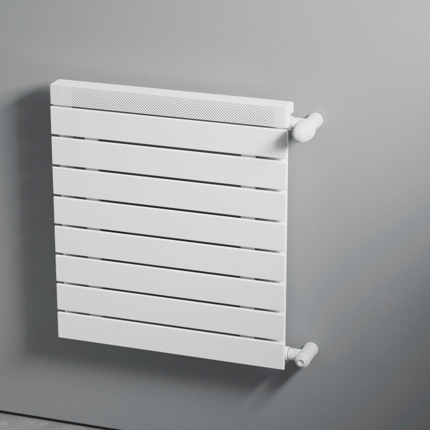 Ximax Badheizkörper Pep 650 mm x 500 mm, 426 Watt, Seitenanschluss NA: 550 mm, weiß
