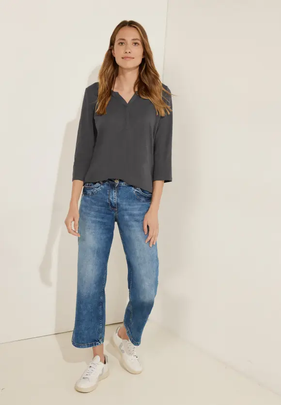 CECIL Tunikashirt in Unifarbe