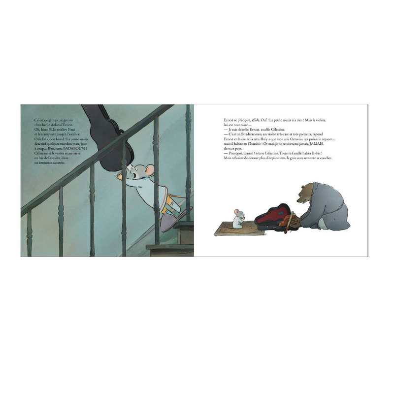 Livre Ernest et Celestine, voyage en Charabie - Casterman