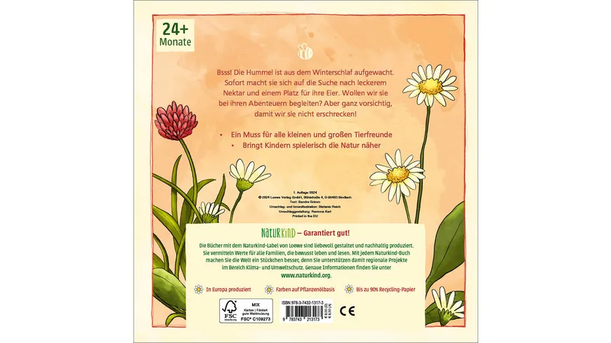 Mein erstes Naturbuch - Die Hummel