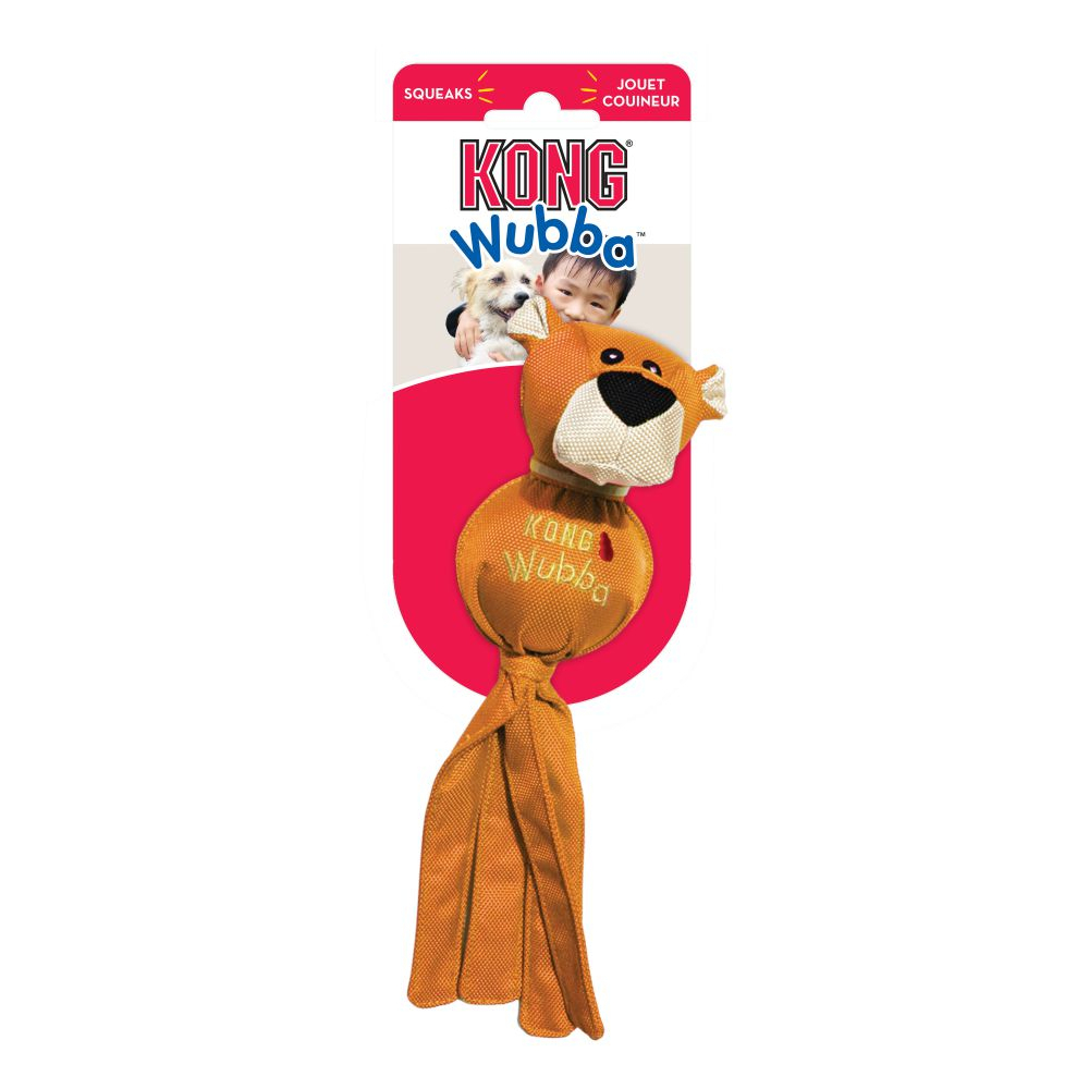 KONG Frisbees & Wurfspielzeug KONG Spielzeug Wubba Friends Balistic Assorted L