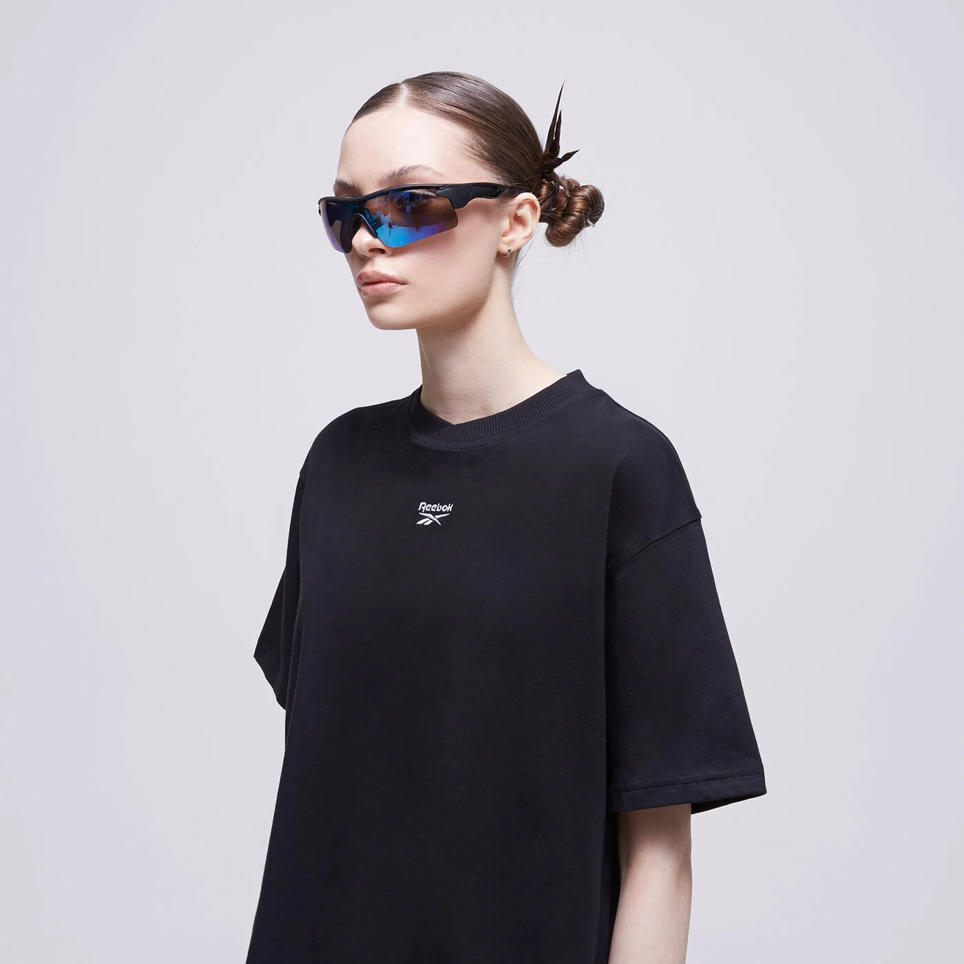 REEBOK T-SHIRT CL AE RELAXED FIT TEE Schwarz