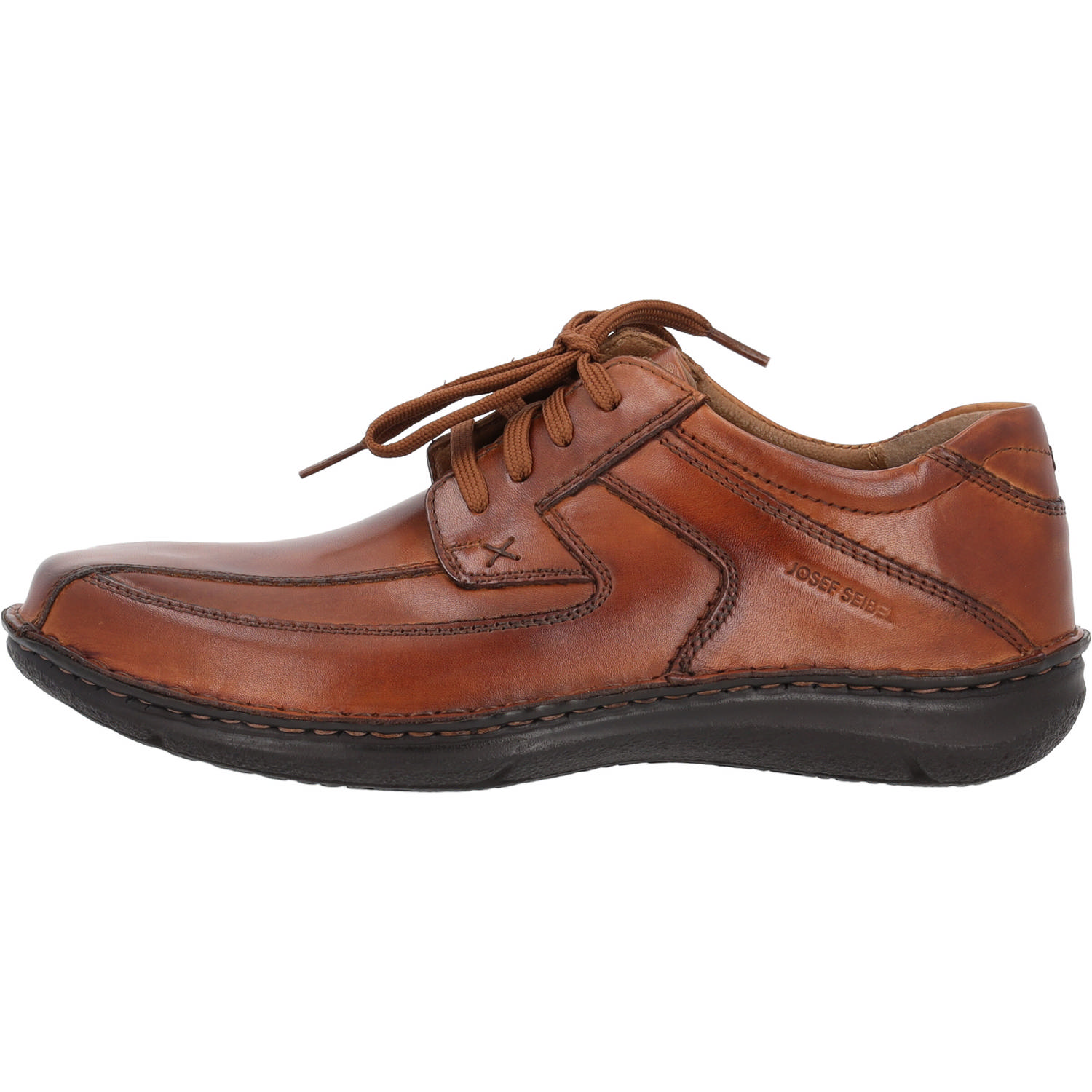 Josef Seibel Anvers 08 43360, Schnürschuhe, Herren, cognac