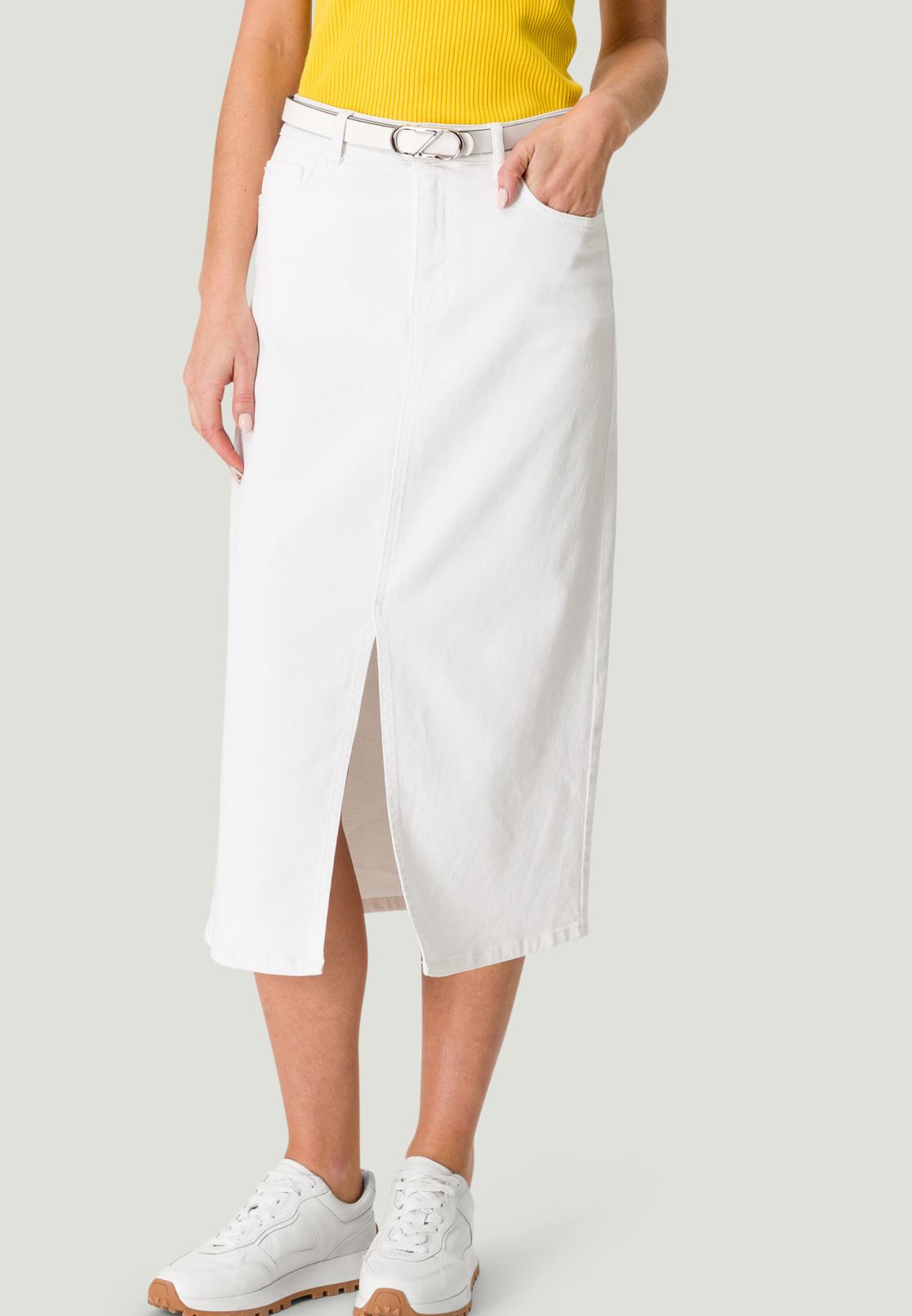 Jeansrock Midi Länge