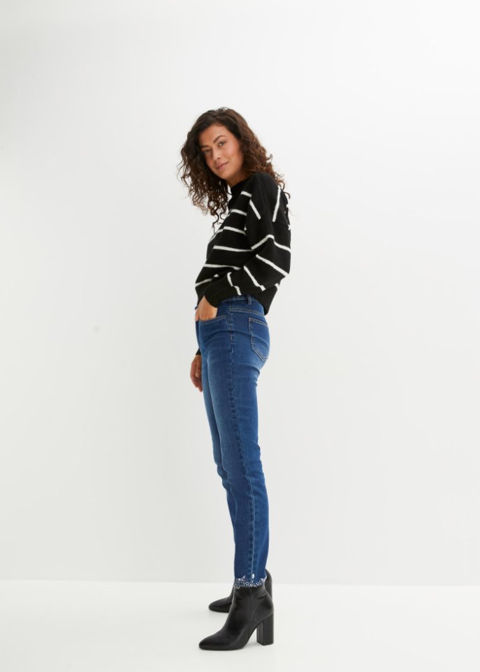 Gestreifter Pullover