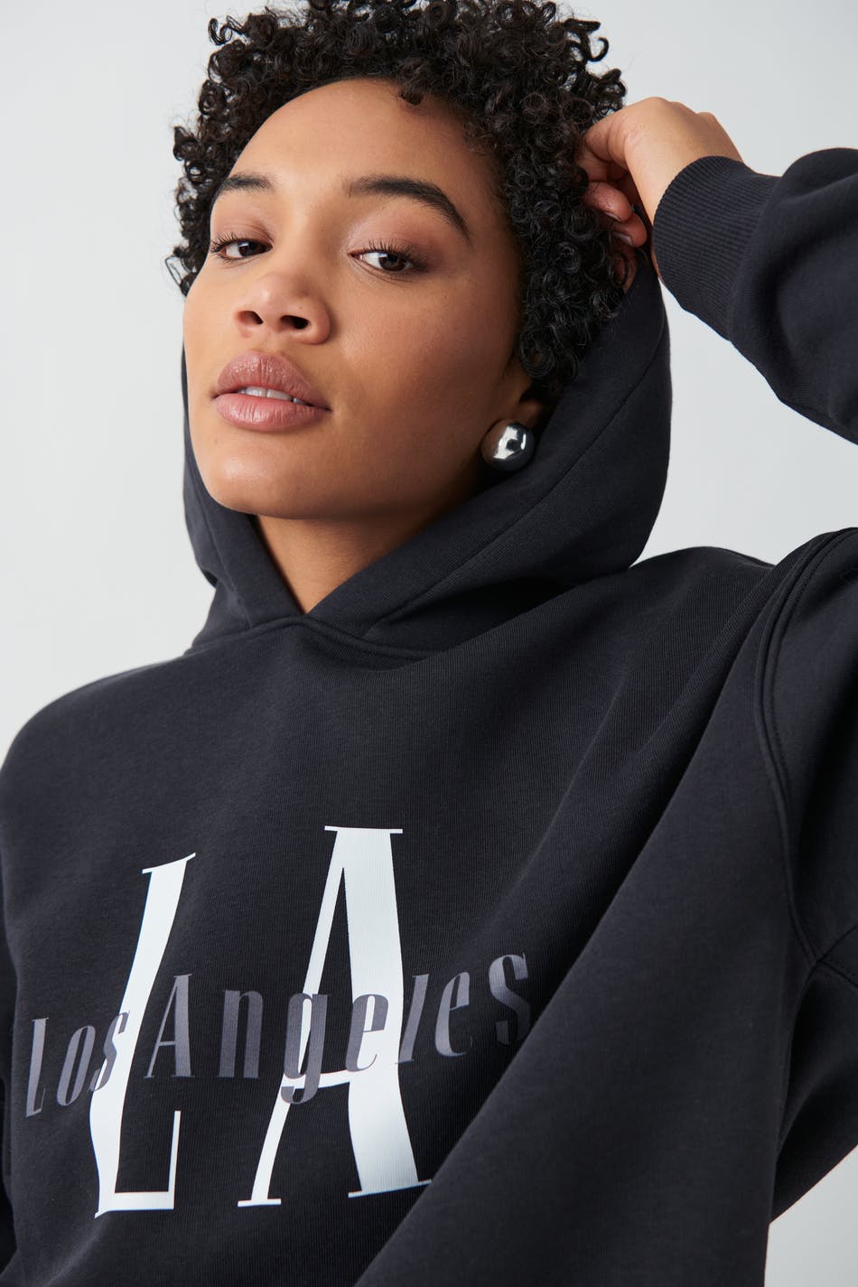 Printed hoodie