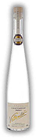 Vallendar Zibartenbrand Wildpflaume Vallendar Zibartenbrand Wildpflaume Edler Obstbrand mit zartem Marzipanaroma, eine  Rarität unter den Spirituosen. 0,5	 Liter - Vol 40%