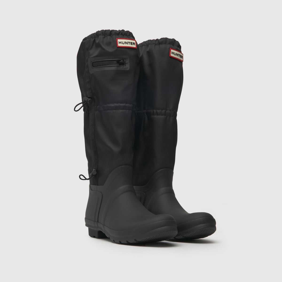 HUNTER BOOTS eredeti magas szárú utazócsizma fekete színben