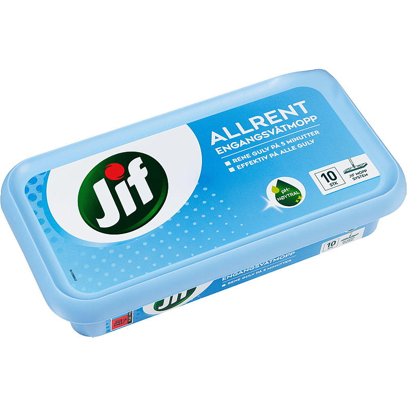 Jif Engangsmopp 10-pk Jif Allrent