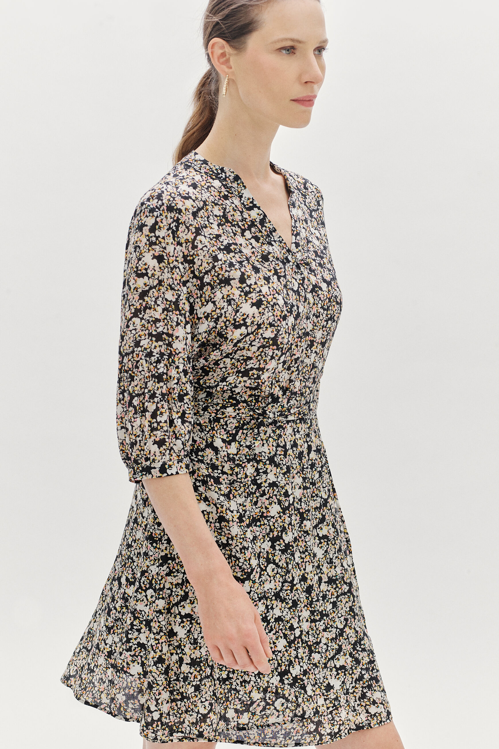 jupe minda noir femme