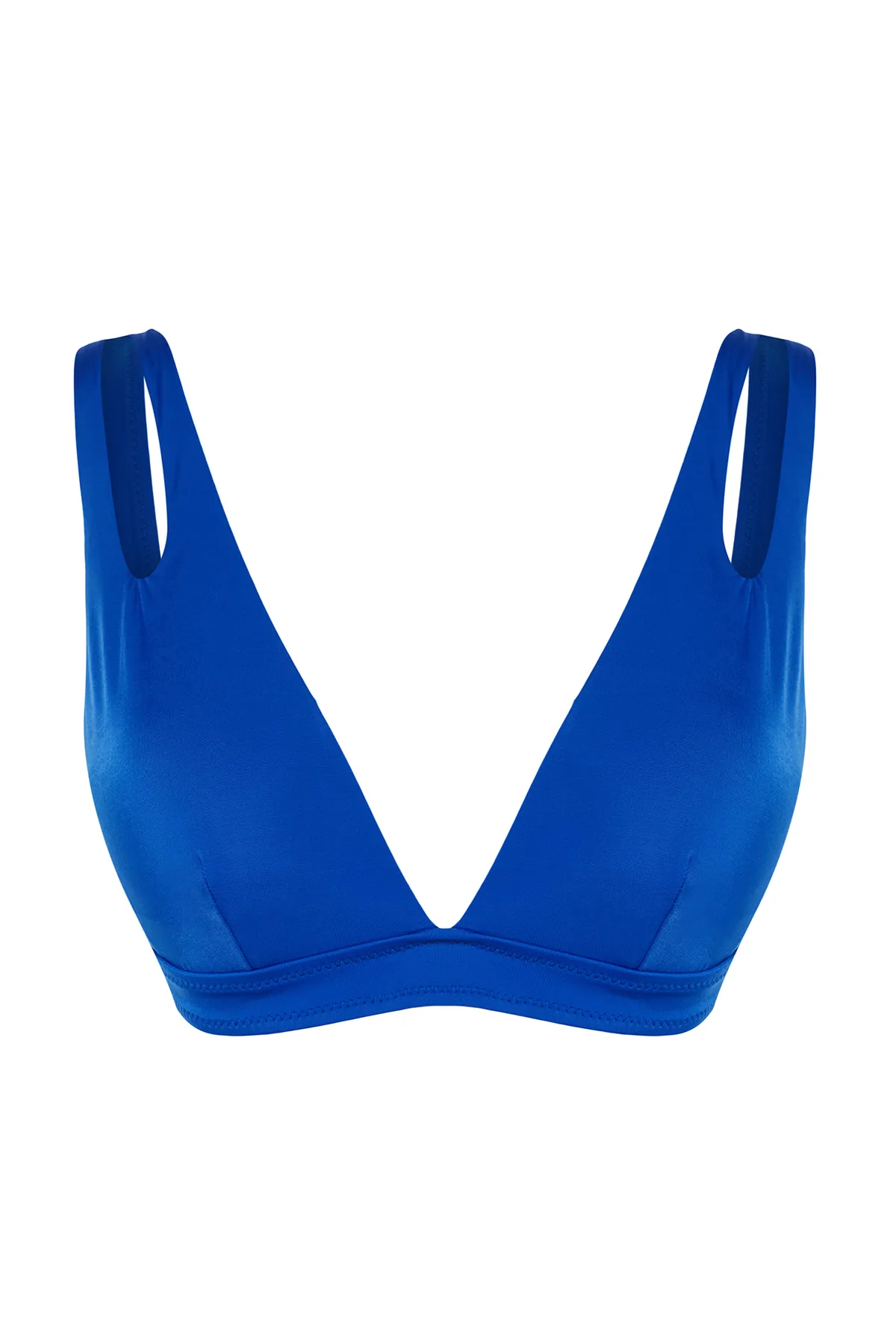 Trendyol Collection  Saks Triangel-Bikinioberteil mit Ausschnitt/Fenster TBESS20BU0202