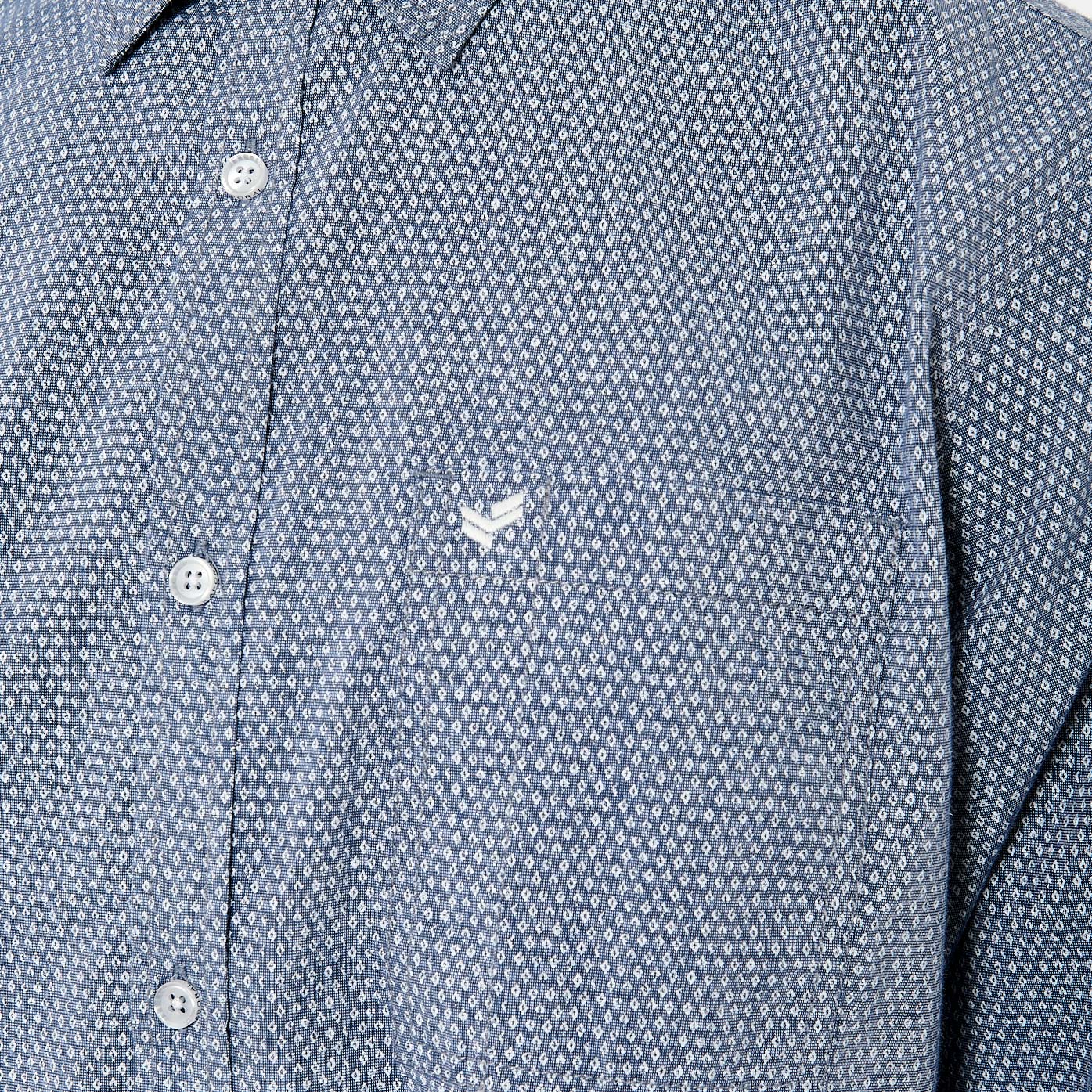 MEYER  Chemise bleue Homme en 100% coton