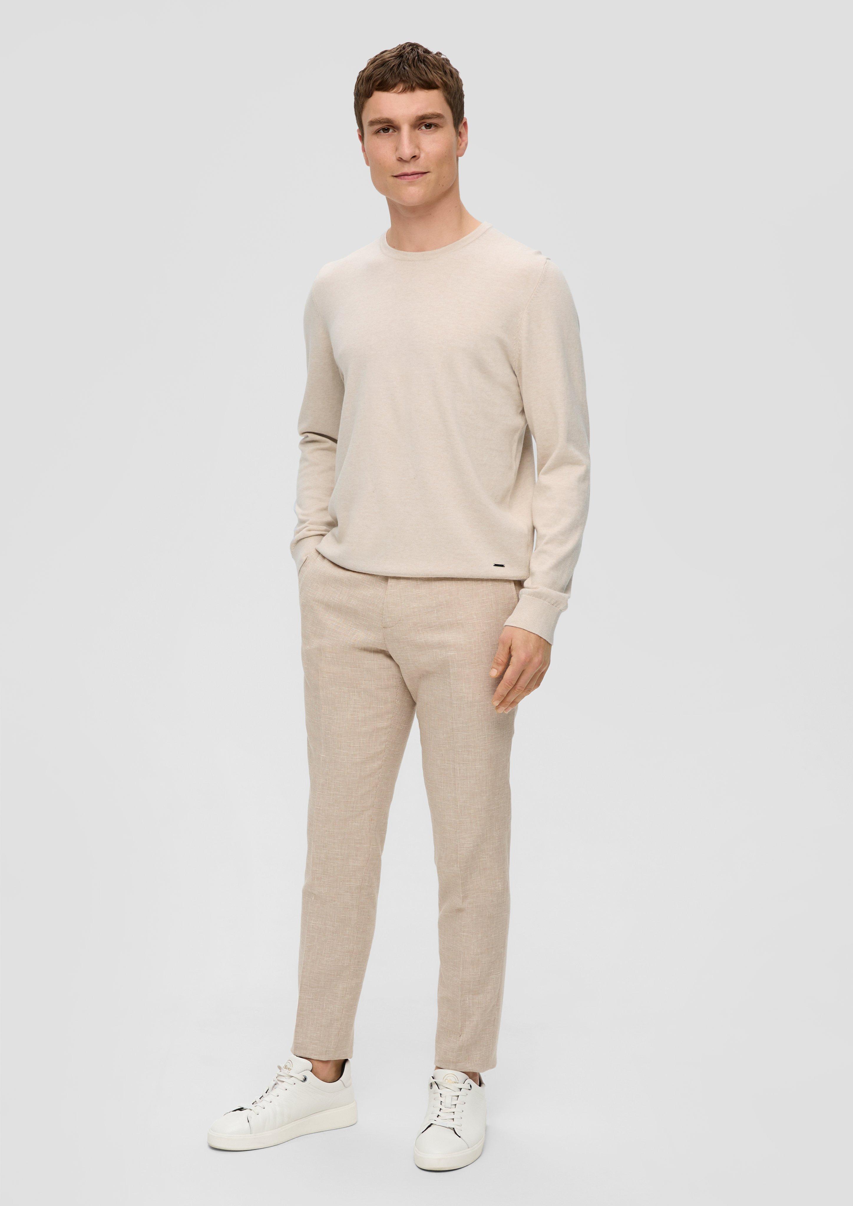 Strickpullover mit Crew Neck  2143065-81W0