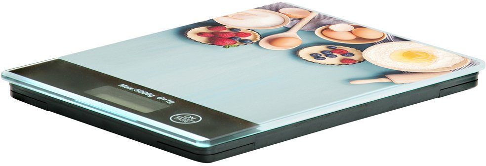 KESPER for kitchen & home Küchenwaage, mit LCD-Display, bis 5 kg