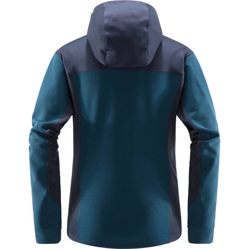 Haglöfs Vassi Mid Hood Fleecejacke Damen