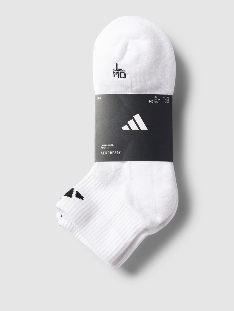 Socken mit Label-Detail im 3er-Pack in weiß