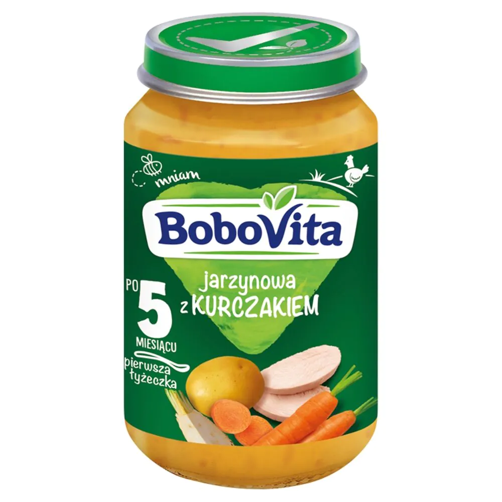 Bobovita povrće s piletinom - Večera nakon 5 mjeseci 190 g