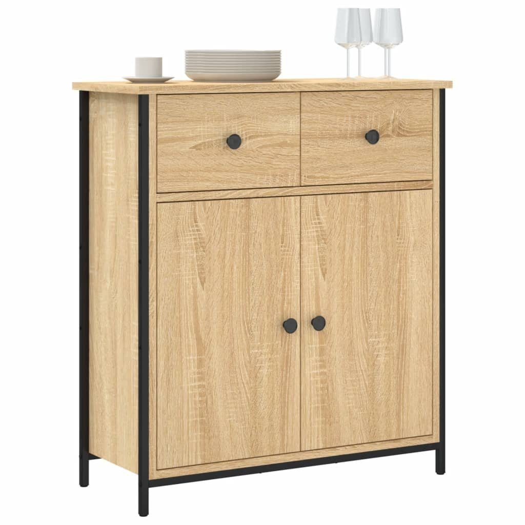 vidaXL Sideboard Sideboard Sonoma-Eiche 70x30x80 cm Holzwerkstoff (1 St)
