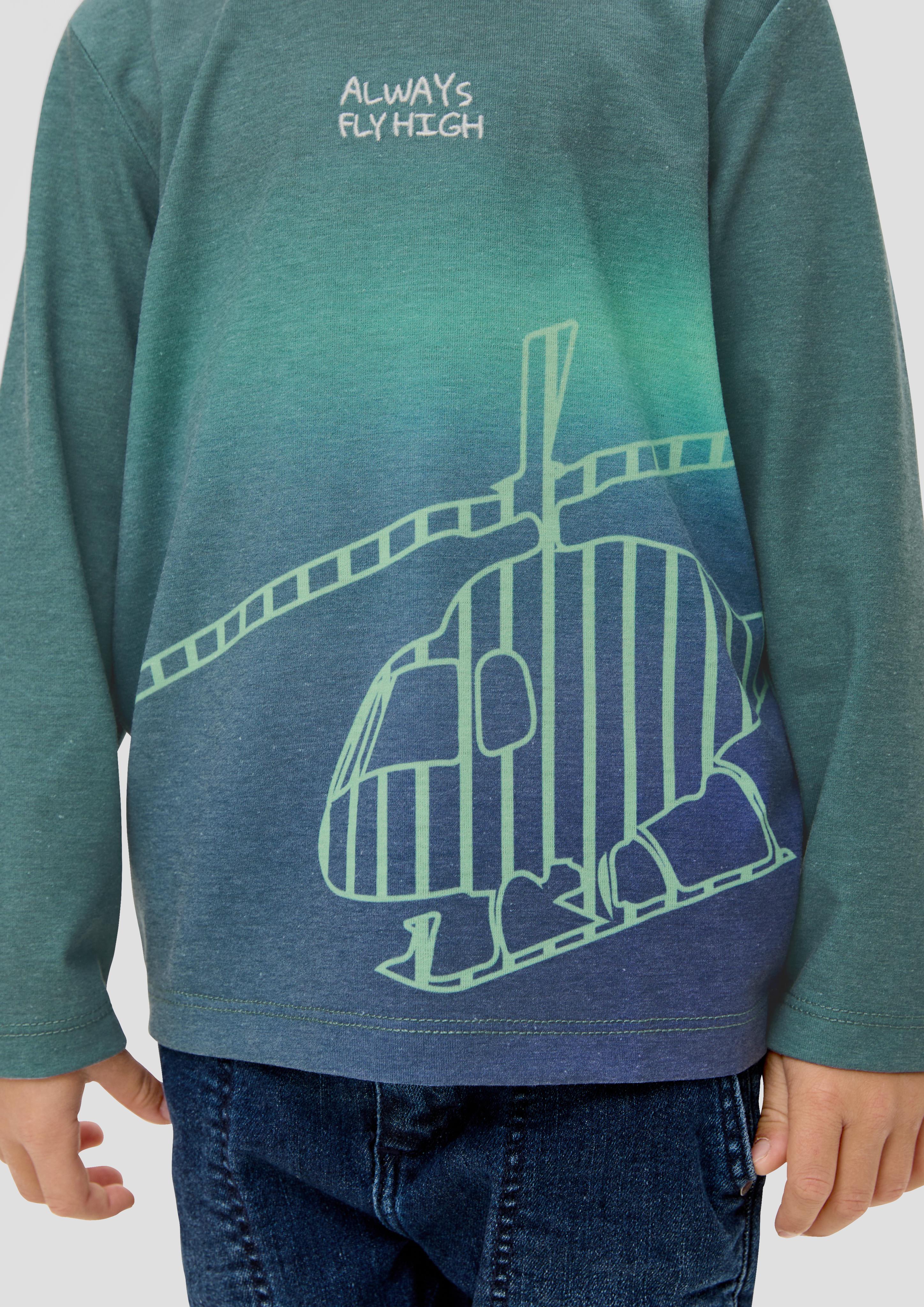 Longsleeve mit Farbverlauf  2134231-65D0