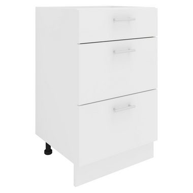 VCM Unterschrank Küchenschrank B 50 cm Unterschrank Schublade Esilo