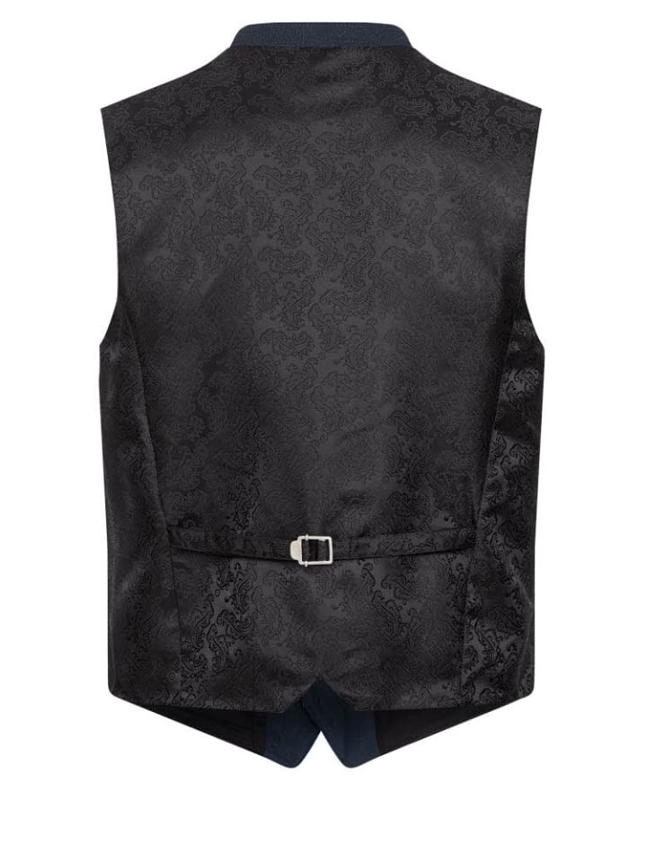 Nübler Trachtengilet Ärmellos Georg in Blau günstig kaufen