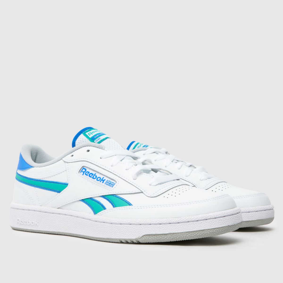 Reebok Club C Revenge – Vita och blå träningsskor