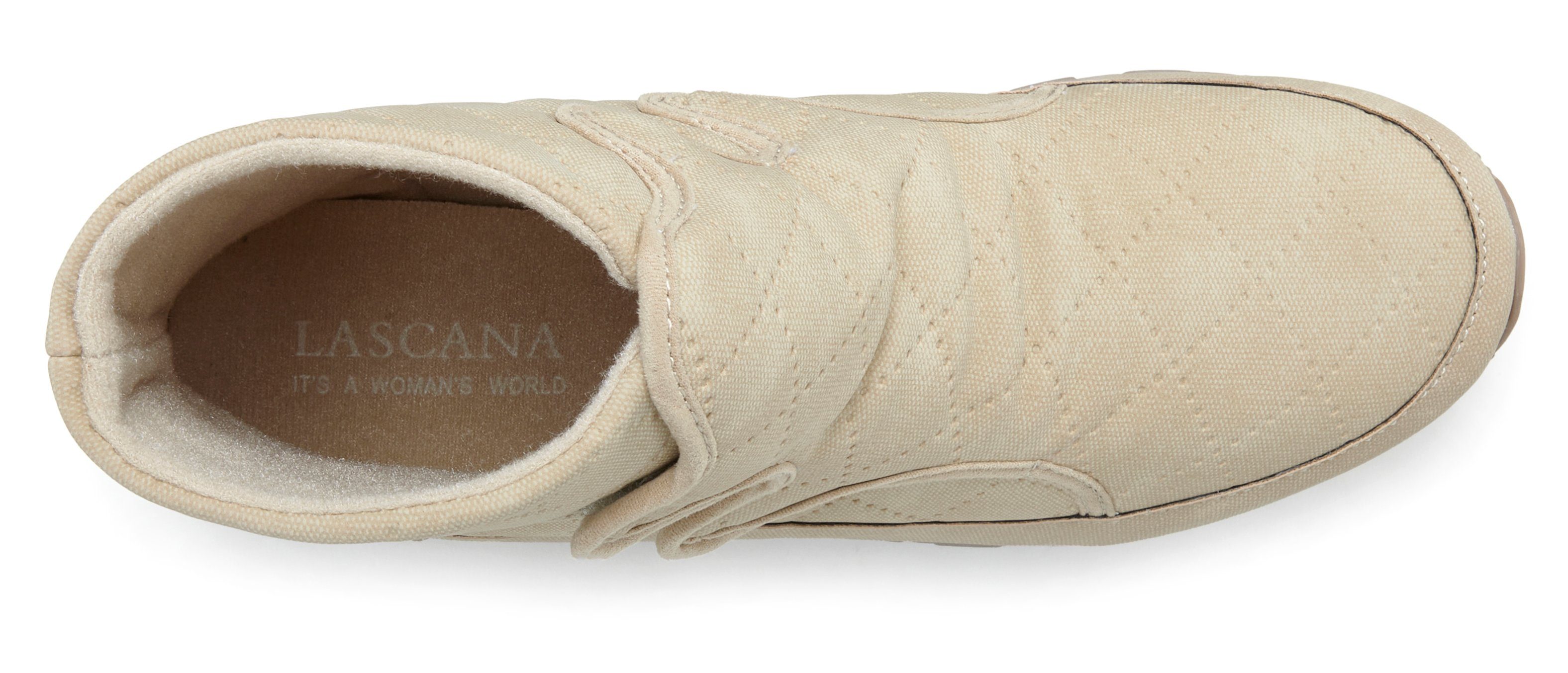 LASCANA Stiefel, Winterstiefel, sportive Boots, Stiefelette Stiefel, Boots im sportiven Look mit modischer Stepp-Optik VEGAN