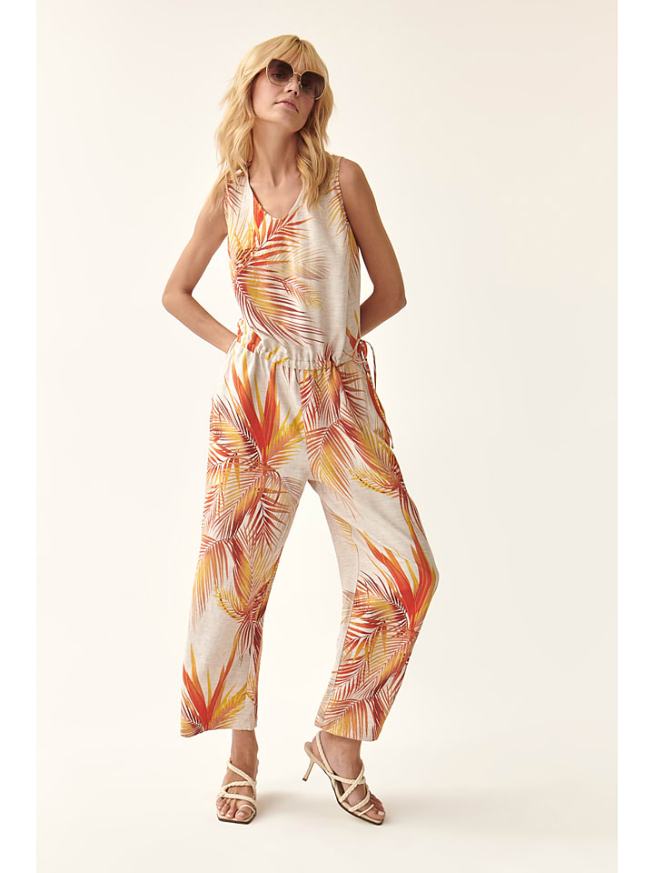 TATUUM Jumpsuit in Creme/ Orange günstig kaufen