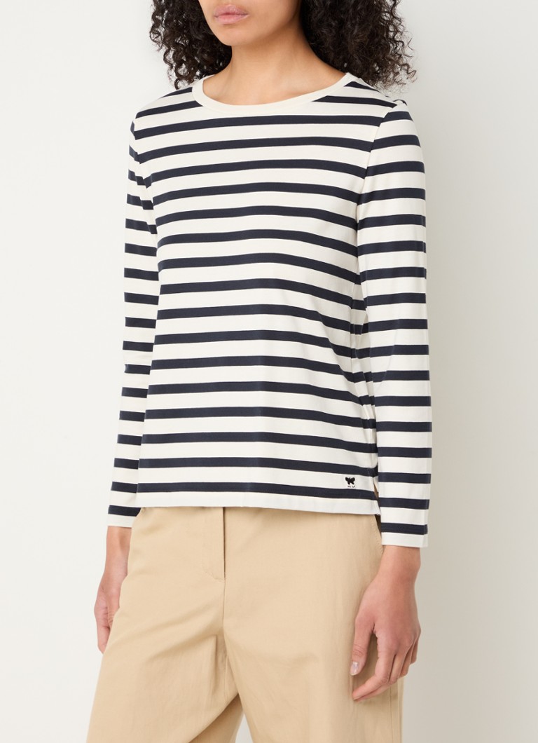 MaxMara Leida μακρυμάνικο με ριγέ στάμπα