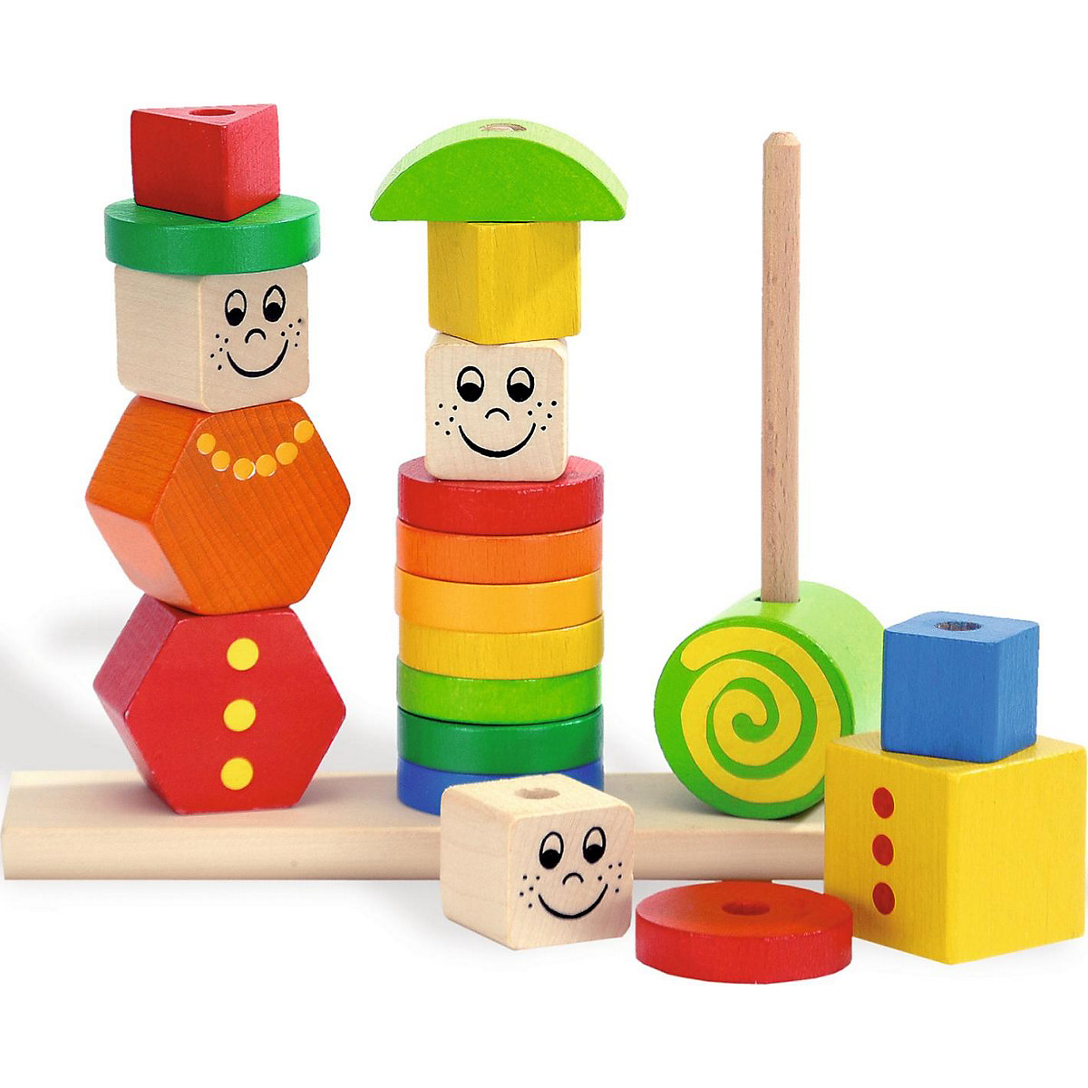 Figuren-Steckpuzzle, 20-tlg.