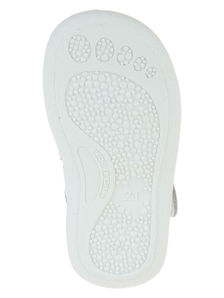 kmins Leder-Halbsandalen in Weiß günstig kaufen