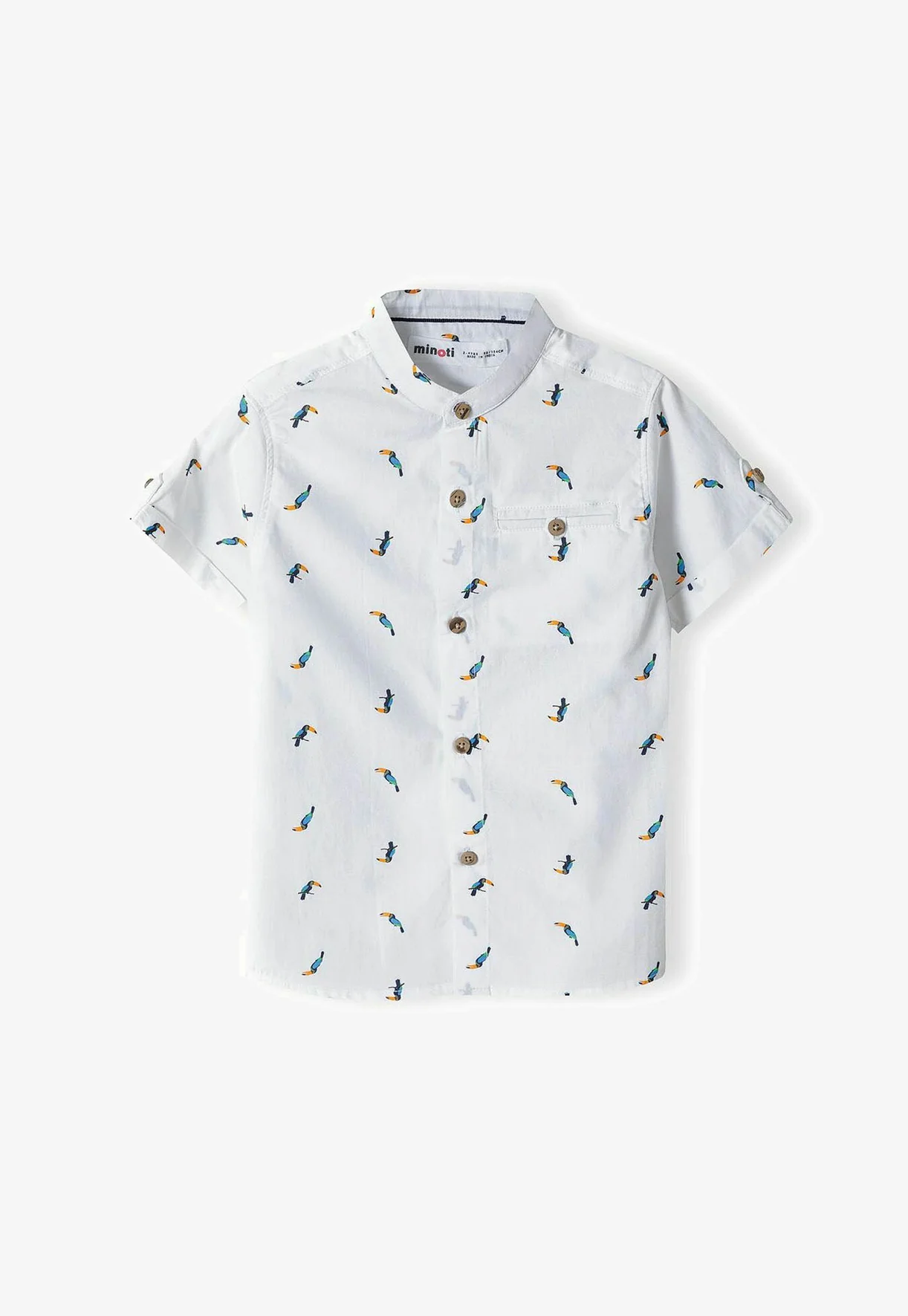 Camisa con estampado integral MINOTI