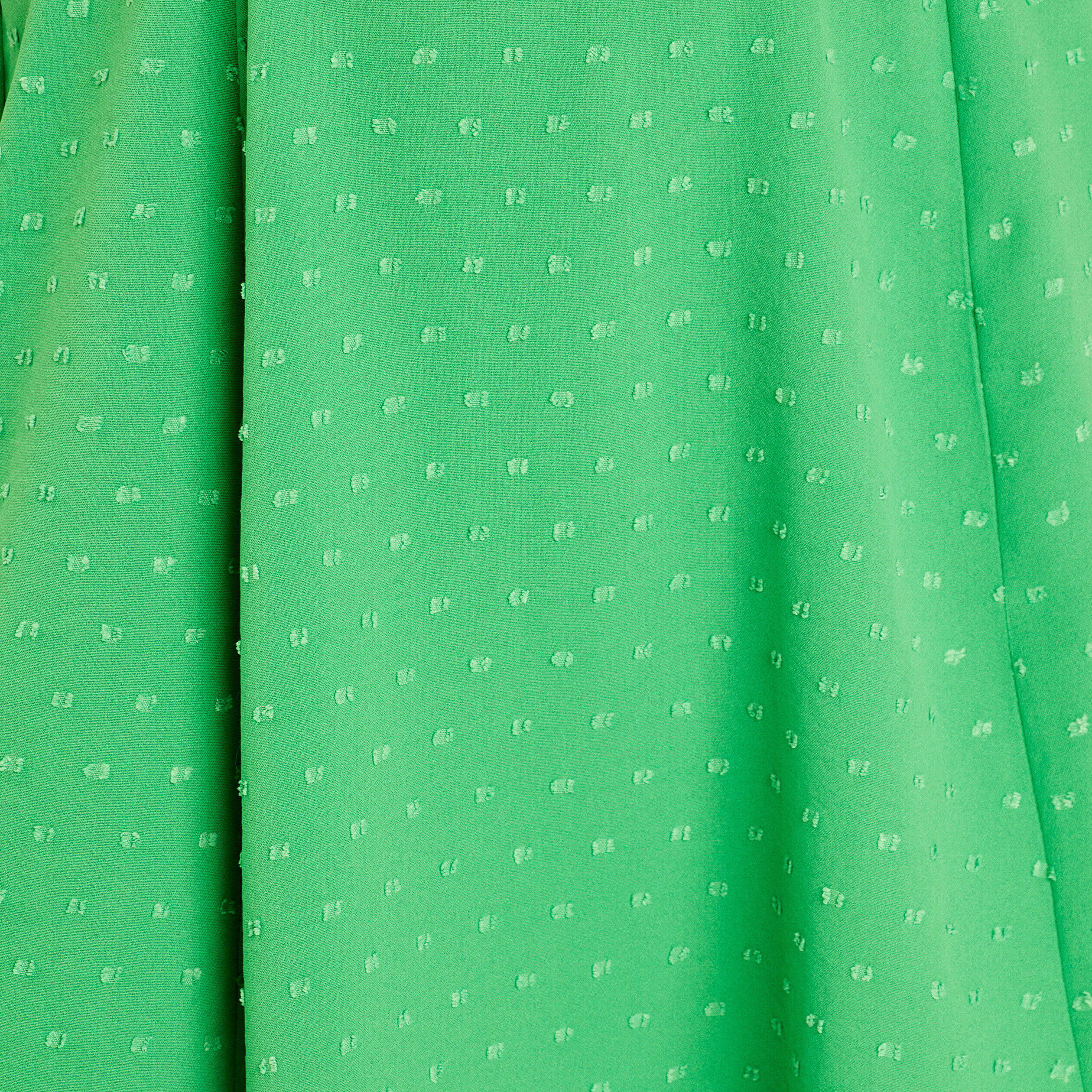 Robe patineuse manches courtes vert femme | Cache Cache