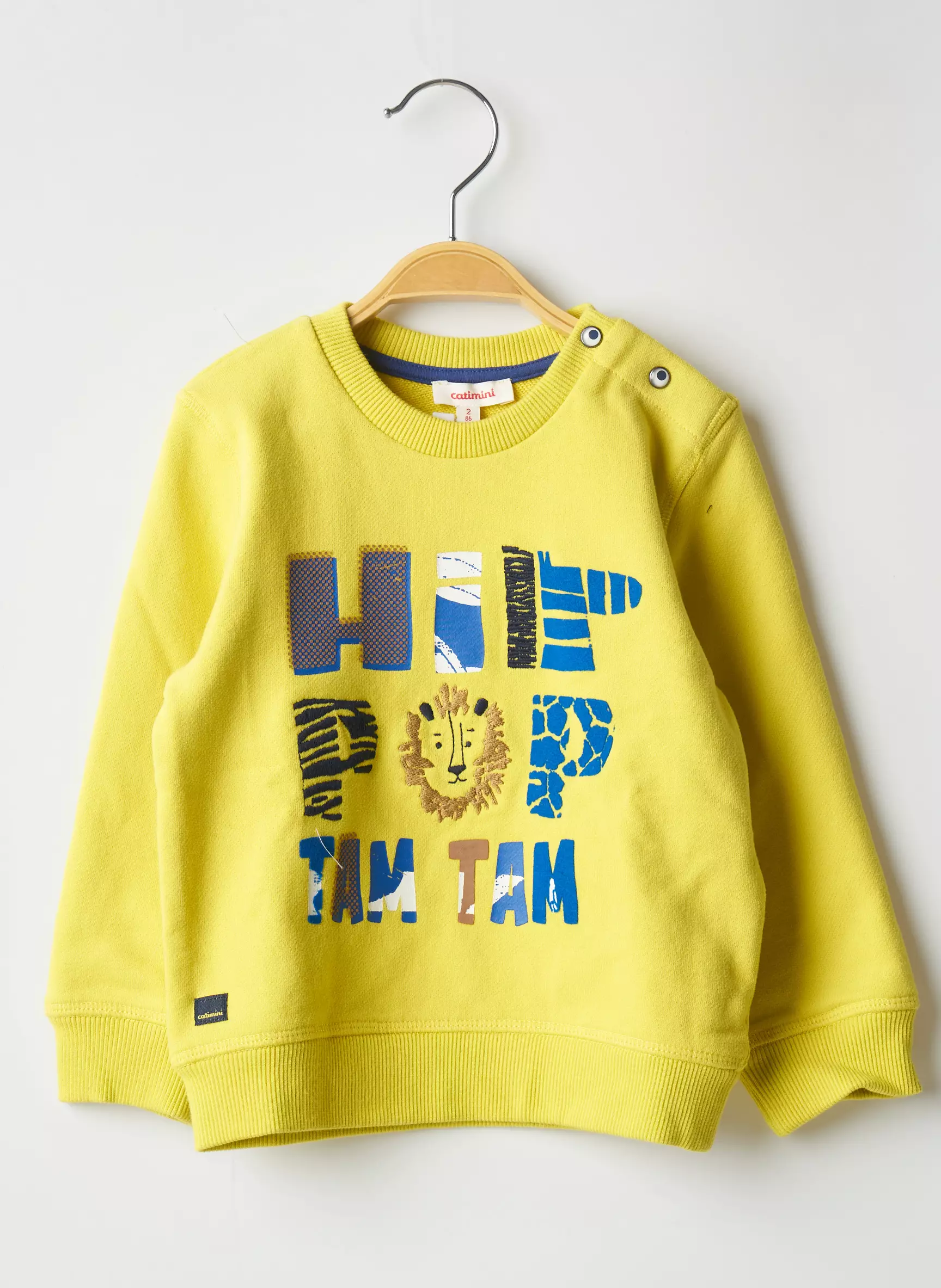 Catimini Pulls Garcon couleur jaune