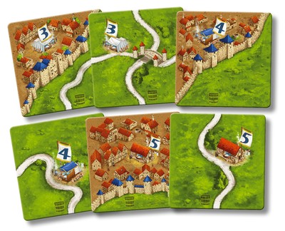 Carcassonne 2. Ed.: Die Bader (Mini-Erw.)