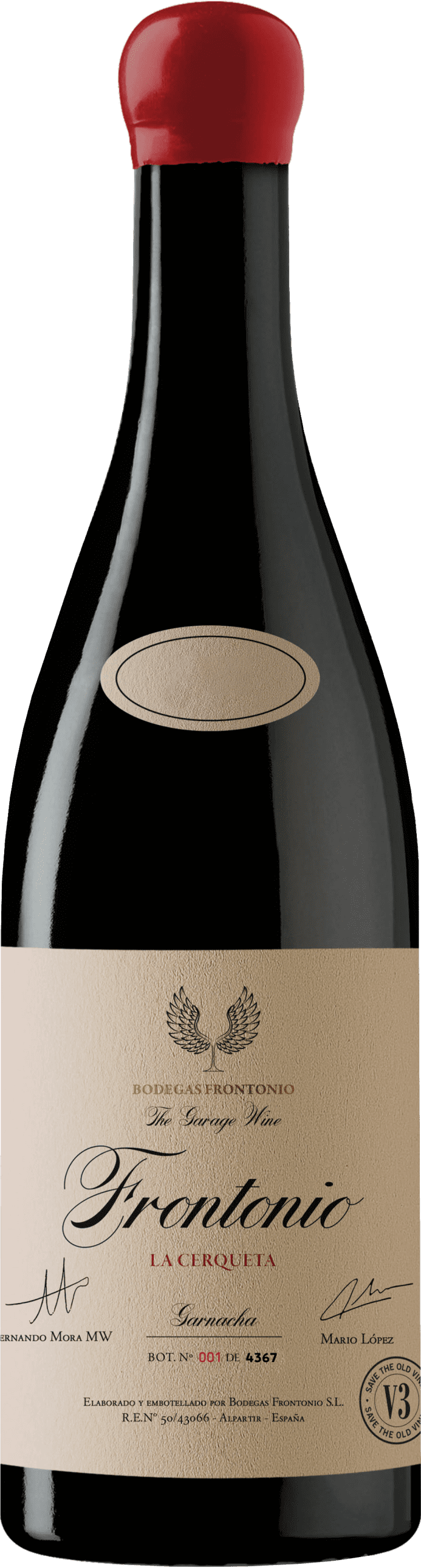 Frontonio: La Cerqueta Garnacha 2021