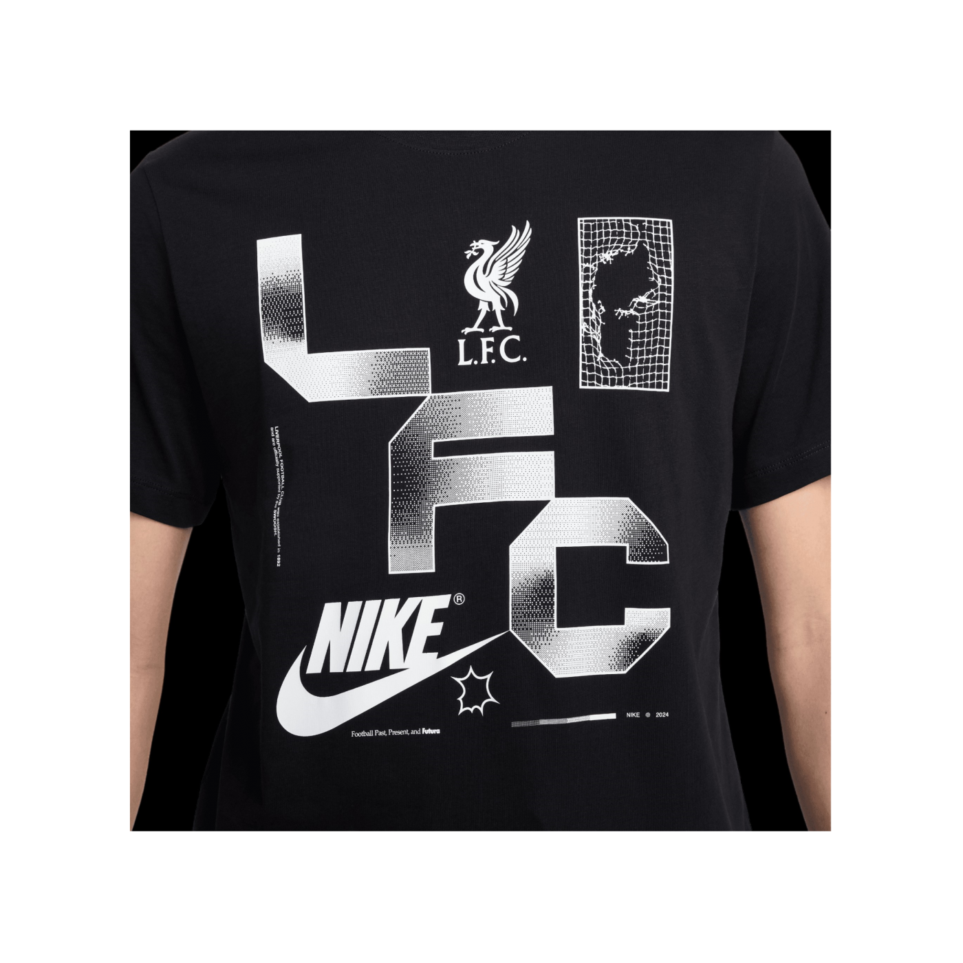 Nike FC Liverpool Futura T-Shirt Schwarz F010