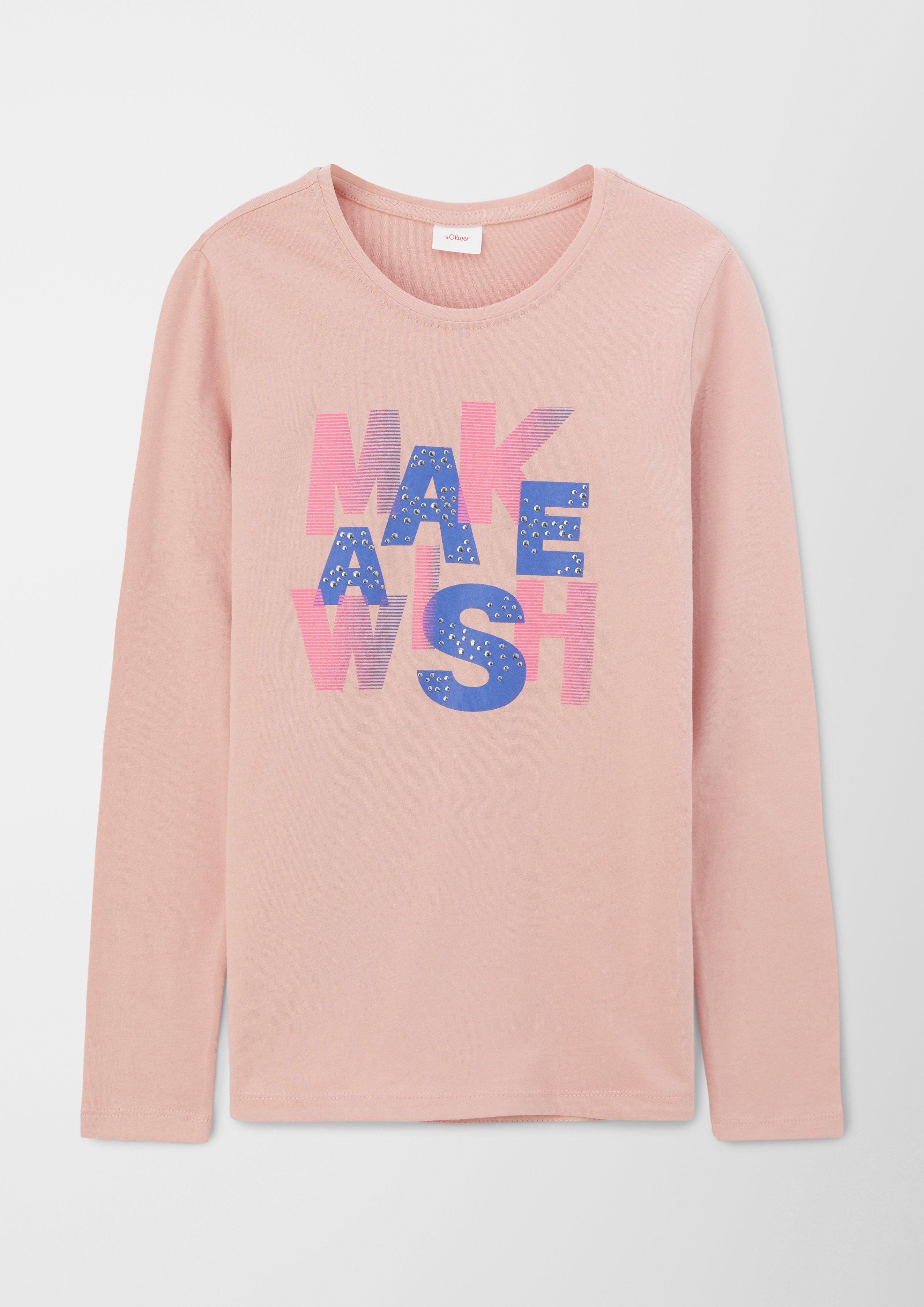 Longsleeve mit abgerundetem Saum  2122071-4257
