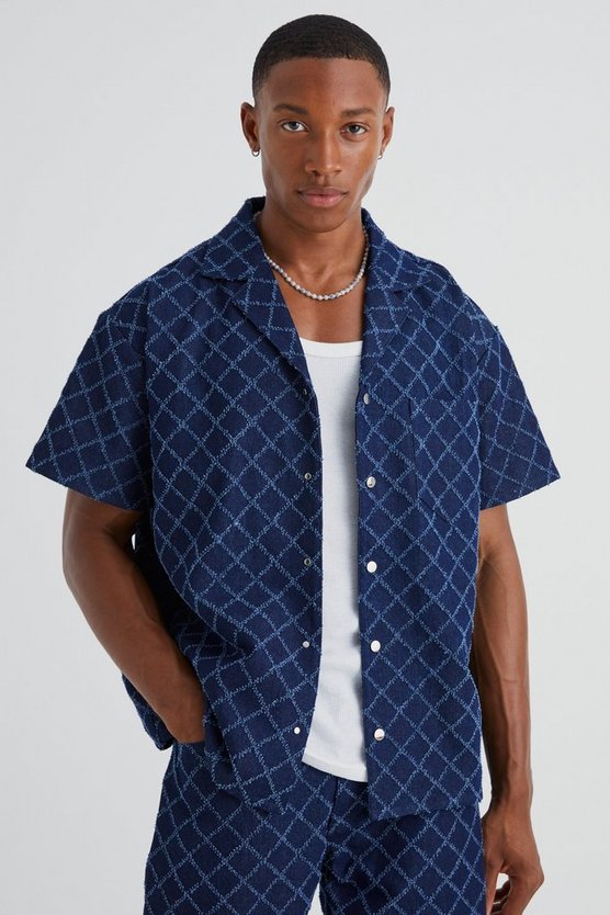 Kastiges Denim-Hemd