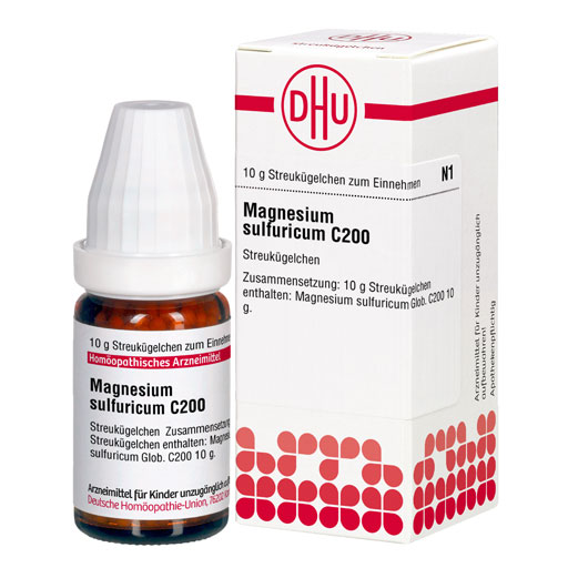 MAGNESIUM SULFURICUM C 200 Globuli  10 g  Globuli