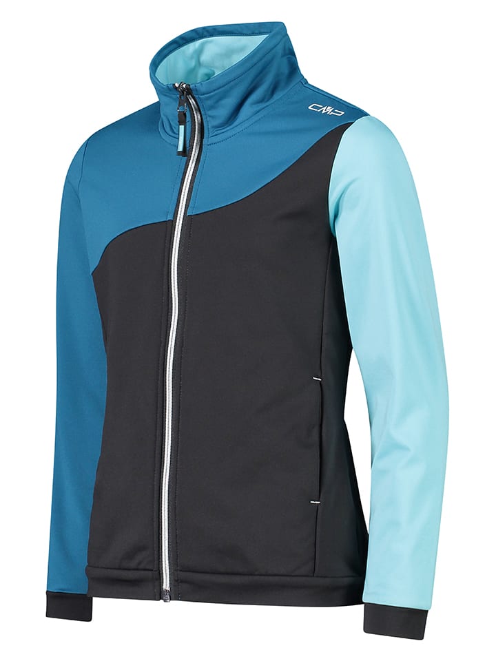 CMP Fleecejacke in Blau/ Schwarz günstig kaufen