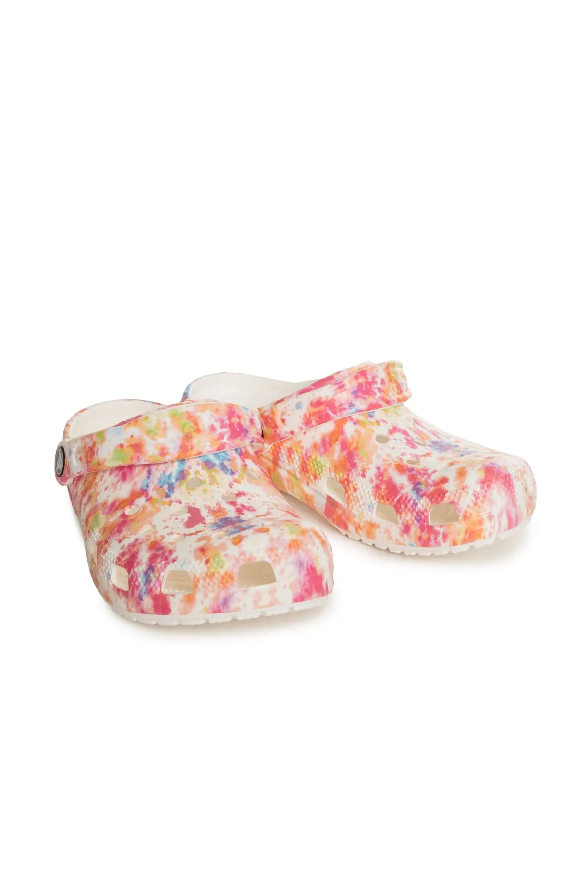 Crocs  Pantolette - Rosa - Flacher Absatz